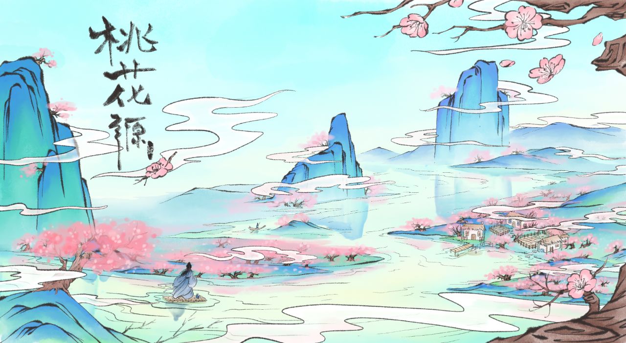 行业资讯 - 插画透视零基础教程！一点/两点/三点透视原理与场景应用全解析