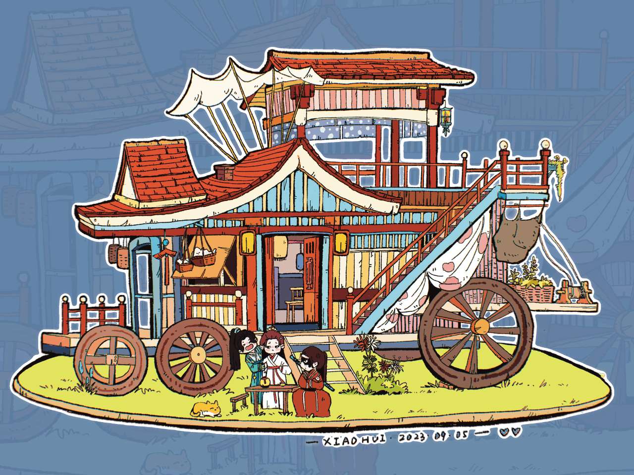 行业资讯 - 「颜色太灰怎么办」明度与纯度的调整方法 | 画星人教育插画干货
